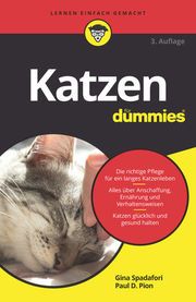 Katzen für Dummies Spadafori, Gina/Pion, Paul D 9783527716098