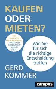 Kaufen oder Mieten? Kommer, Gerd (Dr.) 9783593514765