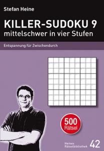 KILLER-SUDOKU 9 - mittelschwer in vier Stufen Stefan Heine 9783939940418