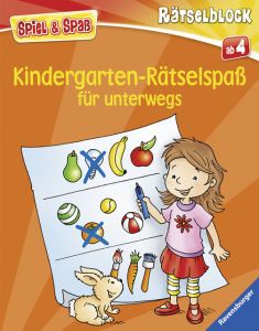 Kindergarten-Rätselspaß für unterwegs - Rätselbuch ab 4 Jahre, Reisespiele für Kinder (Spiel & Spaß - Rätselblock) Lohr, Stefan 9783473559831