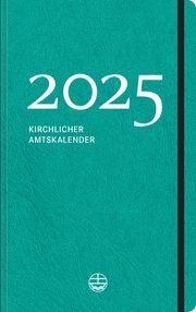 Kirchlicher Amtskalender - petrol 2025  9783374075997