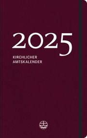 Kirchlicher Amtskalender - rot 2025  9783374076000