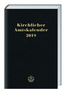 Kirchlicher Amtskalender 2019 - schwarz