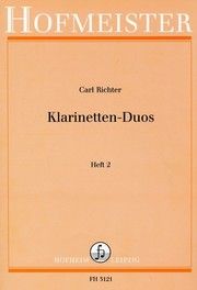 Klarinetten-Duos 2 Richter, Carl 9790203431213