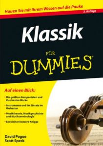 Klassik für Dummies Pogue, David/Speck, Scott 9783527712724