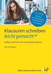 Klausuren schreiben - leicht gemacht Bringewat, Jörn 9783874403986