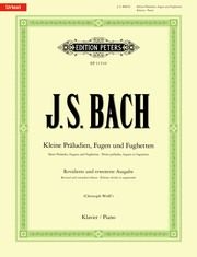 Kleine Präludien, Fugen und Fughetten (in chronologischer Anordnung) Bach, Wilhelm Friedemann/Bach, Johann Sebastian 9790014136413