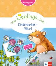Klett Mein Lieblings-Block Kindergarten-Rätsel Vorbach, Britta 9783129491706