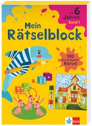 Klett Mein Rätselblock ab 6 Jahren Band 1  9783129497784