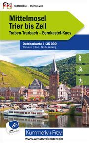 Kümmerly+Frey Outdoorkarte Deutschland 22 Mittelmosel, Trier bis Zell 1:35.000  9783259026052