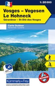 Kümmerly+Frey Outdoorkarte Vogesen/Vosges, Le Hohneck 1:35.000  9783259007488