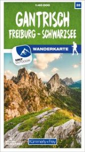 Kümmerly+Frey Wanderkarte 28 Gantrisch 1:40.000  9783259023280