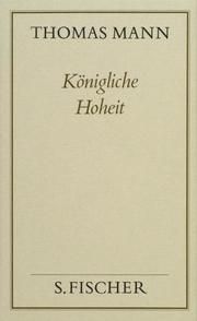 Königliche Hoheit Mann, Thomas 9783100482365