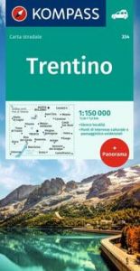KOMPASS Autokarte Trentino 1:150.000  9783990448236