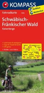 KOMPASS Fahrradkarte 3106 Schwäbisch-Fränkischer Wald - Kaiserberge 1:70.000  9783850263238
