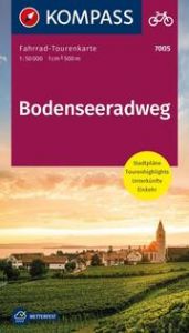 KOMPASS Fahrrad-Tourenkarte Bodenseeradweg 1:50.000  9783991216179