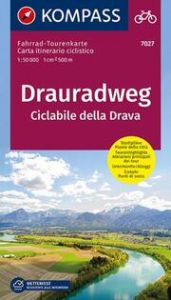 KOMPASS Fahrrad-Tourenkarte Drauradweg - Ciclabile della Drava 1:50.000  9783991210108