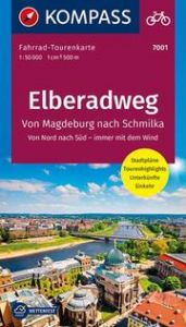 KOMPASS Fahrrad-Tourenkarte Elberadweg 1, Von Magdeburg nach Schmilka 1:50.000  9783991215295