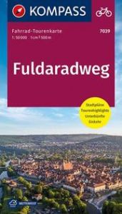 KOMPASS Fahrrad-Tourenkarte Fuldaradweg 1:50.000  9783991210078