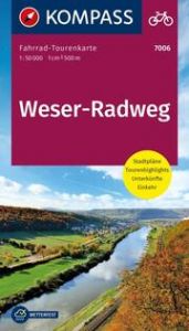 KOMPASS Fahrrad-Tourenkarte Weserradweg 1:50.000  9783991216186