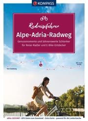 KOMPASS Radreiseführer Alpe Adria Radweg  9783991213253