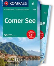 KOMPASS Wanderführer Comer See, 50 Touren Baumann, Franziska 9783991212102