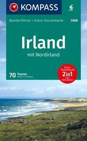 KOMPASS Wanderführer Irland mit Nordirland, 70 Touren mit Extra-Tourenkarte Schwänz, Robert 9783991542117