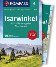 KOMPASS Wanderführer Isarwinkel, Bad Tölz, Lenggries, Walchensee, 60 Touren Schneeweiß, Christian 9783991210429