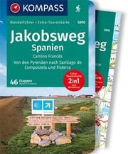 KOMPASS Wanderführer Jakobsweg Spanien, 60 Touren Schwänz, Robert 9783991211433