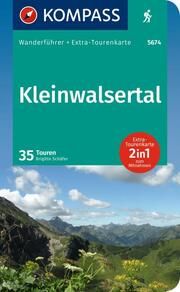 KOMPASS Wanderführer Kleinwalsertal, 35 Touren mit Extra-Tourenkarte Schäfer, Brigitte 9783991217978