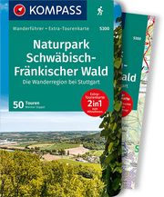 KOMPASS Wanderführer Naturpark Schwäbisch-Fränkischer Wald, Die Wanderregion bei Stuttgart, 50 Touren Sippel, Werner 9783990449646