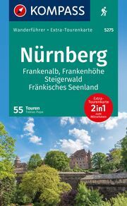 KOMPASS Wanderführer Nürnberg, Frankenalb, Frankenhöhe, Steigerwald, Fränkisches Seenland, 55 Touren mit Extra-Tourenkarte Pape, Tobias 9783991541325