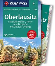 KOMPASS Wanderführer Oberlausitz, Lausitzer Heide-, Teich- und Bergland, mit Zittauer Gebirge, 55 Touren Tschersich, Kay 9783991210542