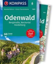 KOMPASS Wanderführer Odenwald, Bergstraße, Neckartal, Heidelberg Haan, Elke 9783991210450