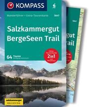 KOMPASS Wanderführer Salzkammergut BergeSeen Trail, 61 Touren mit Extra-Tourenkarte Heitzmann, Wolfgang 9783991212010