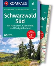 KOMPASS Wanderführer Schwarzwald Süd mit Naturpark, Kaiserstuhl und Markgräflerland Theil, Walter 9783990449035