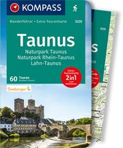 KOMPASS Wanderführer Taunus, Naturpark Taunus, Naturpark Rhein-Taunus, Lahn-Taunus, 60 Touren Forsch, Norbert 9783990449042
