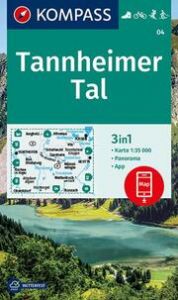 KOMPASS Wanderkarte 04 Tannheimer Tal 1:35.000  9783991212539