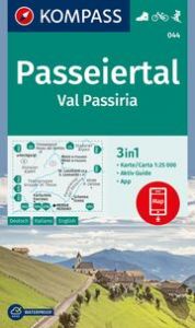 KOMPASS Wanderkarte 044 Passeiertal/Val Passiria 1:25.000  9783991540953