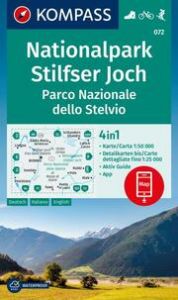 KOMPASS Wanderkarte 072 Nationalpark Stilfser Joch/Parco Nazionale dello Stelvio 1:50.000  9783991218760