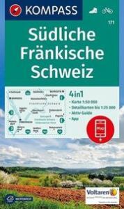 KOMPASS Wanderkarte 171 Südliche Fränkische Schweiz 1:50.000  9783990449226