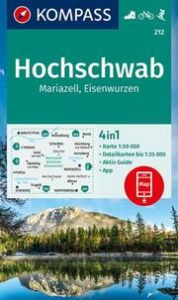 KOMPASS Wanderkarte 212 Hochschwab, Mariazell, Eisenwurzen 1:50.000  9783991210917