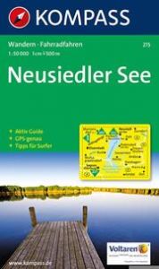 KOMPASS Wanderkarte 215 Neusiedler See 1:50.000  9783854911166