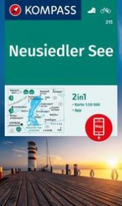 KOMPASS Wanderkarte 215 Neusiedler See 1:50.000  9783991540267