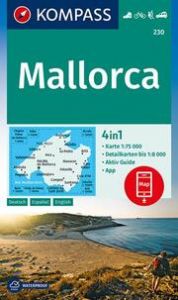 KOMPASS Wanderkarte 230 Mallorca 1:75.000  9783990446409