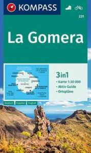 KOMPASS Wanderkarte 231 La Gomera 1:30.000  9783990444696