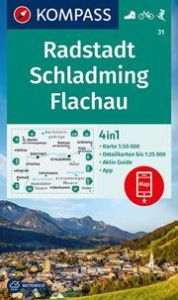 KOMPASS Wanderkarte 31 Radstadt, Schladming, Flachau 1:50.000  9783991213949