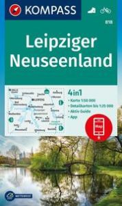 KOMPASS Wanderkarte 818 Leipziger Neuseenland 1:50.000  9783991214427