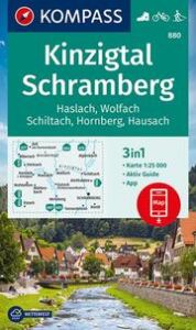 KOMPASS Wanderkarte 880 Kinzigtal Schramberg, 1:25.000  9783991212775