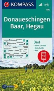 KOMPASS Wanderkarte Donaueschingen, Baar, Hegau KOMPASS-Karten GmbH 9783990443682